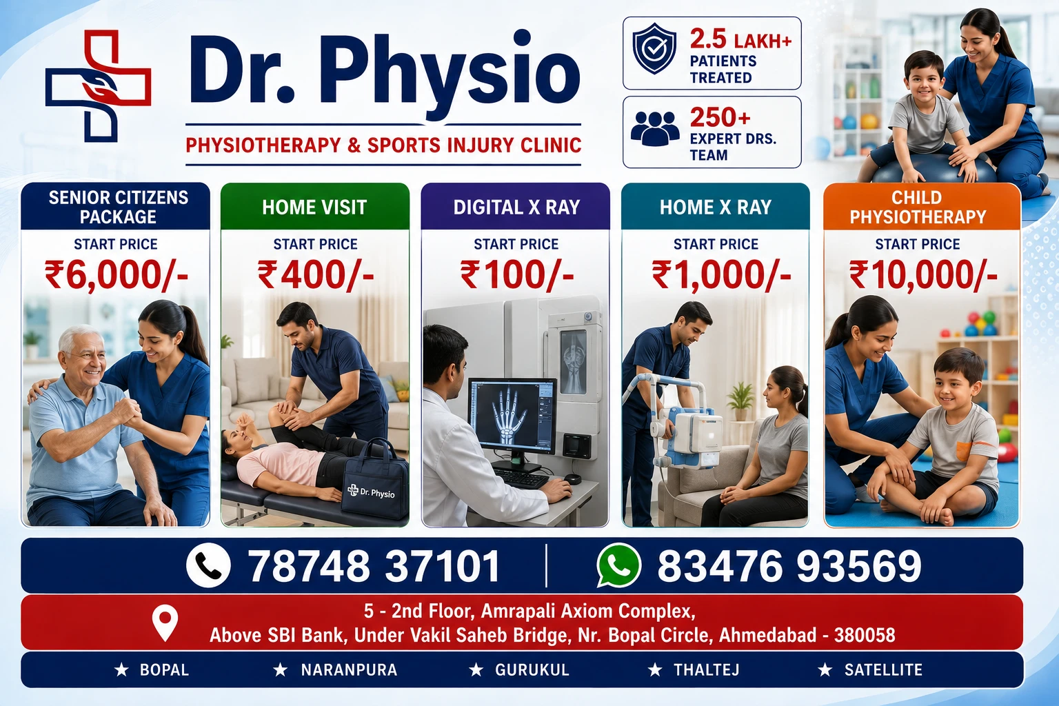 Physiotherapist Near Me – Home Visit Physiotherapy Ahmedabad