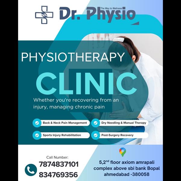 **Dr. Physio – Complete Physiotherapy & Rehabilitation Under One Roof** 🏥